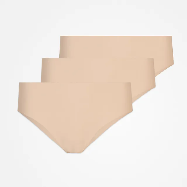 snocks-high-waist-hipster-panties-seamless-hellbeige-damen image 1