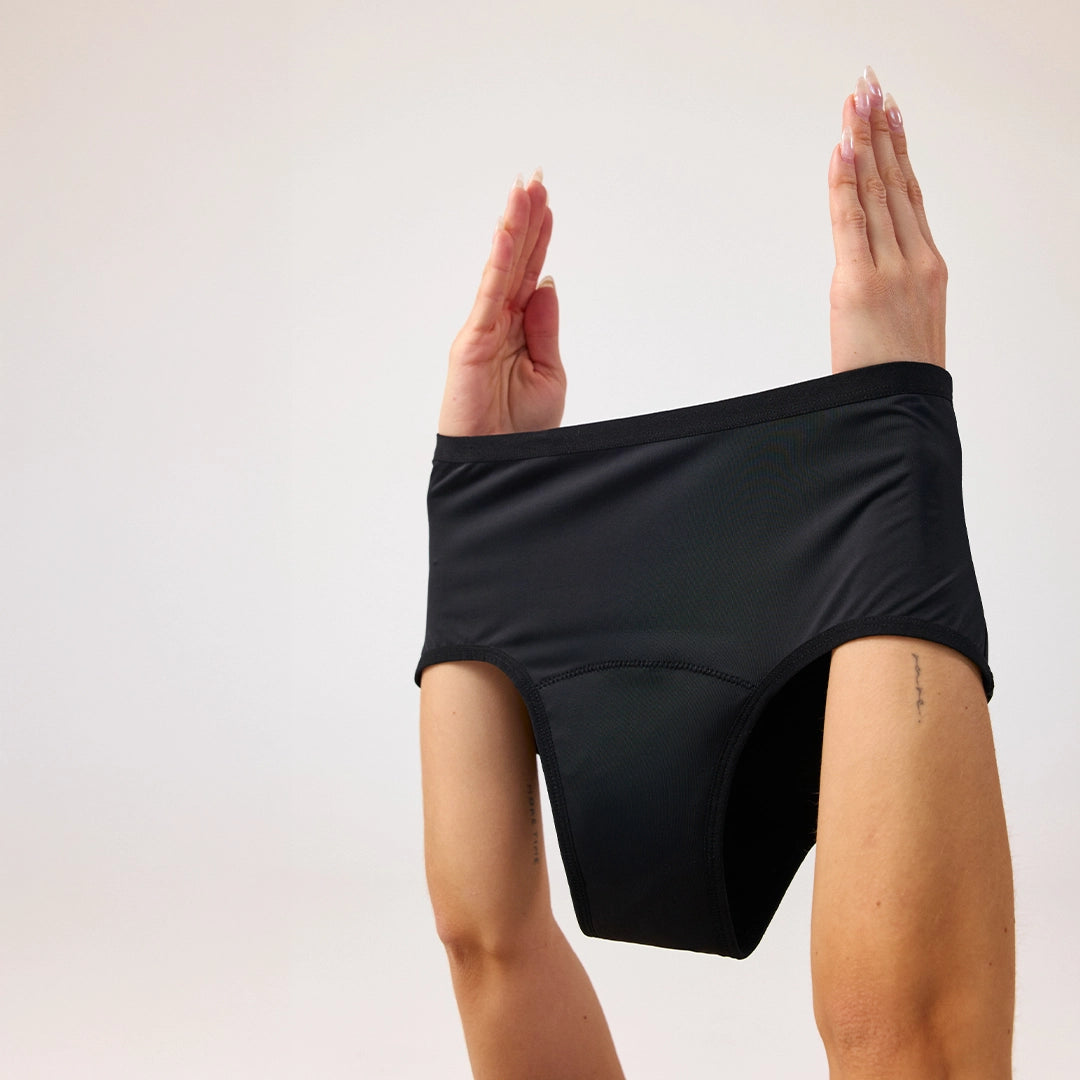 snocks-perioden-high-waist-slip-strong-damen-schwarz image 5