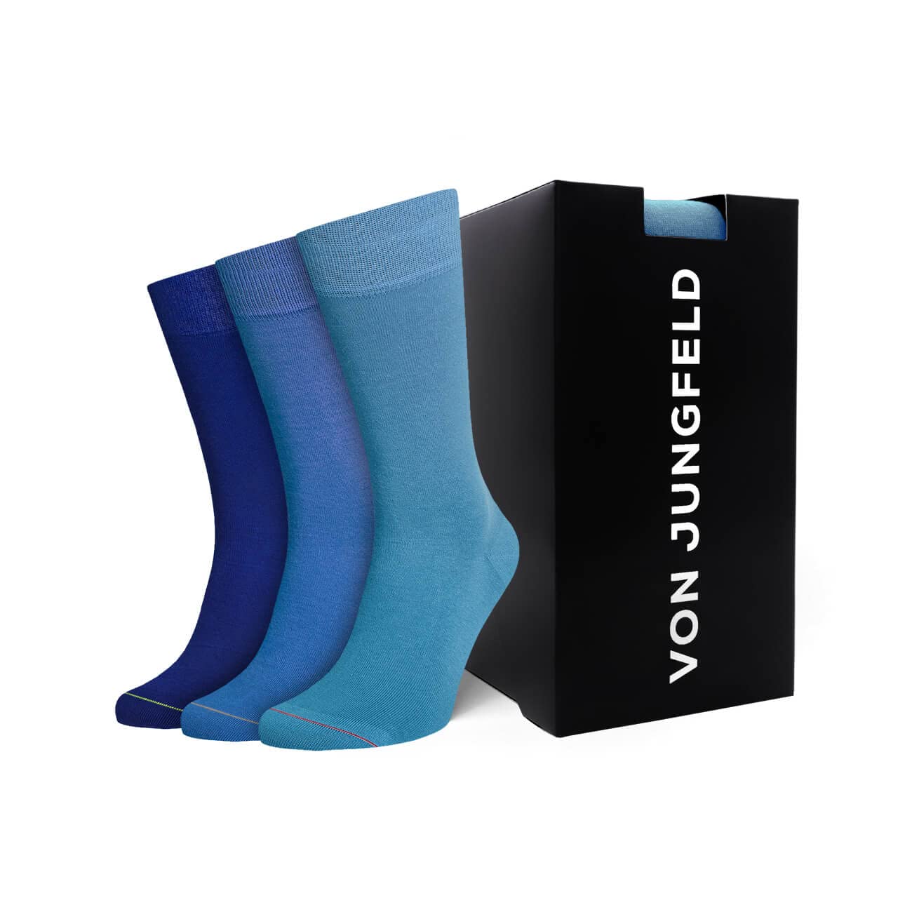 von-jungfeld-socken-herren-39-42-bunt-business-socken-classic image 1