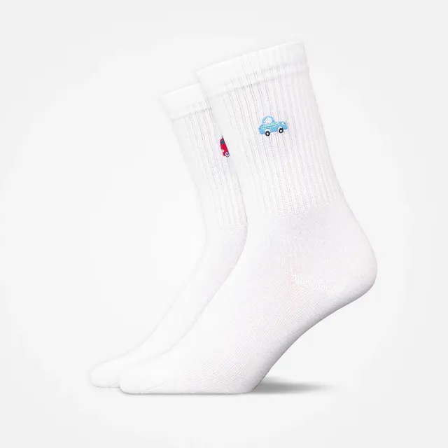 snocks-kinder-tennissocken-mix-polizei-feuerwehr-lange-socken image 1