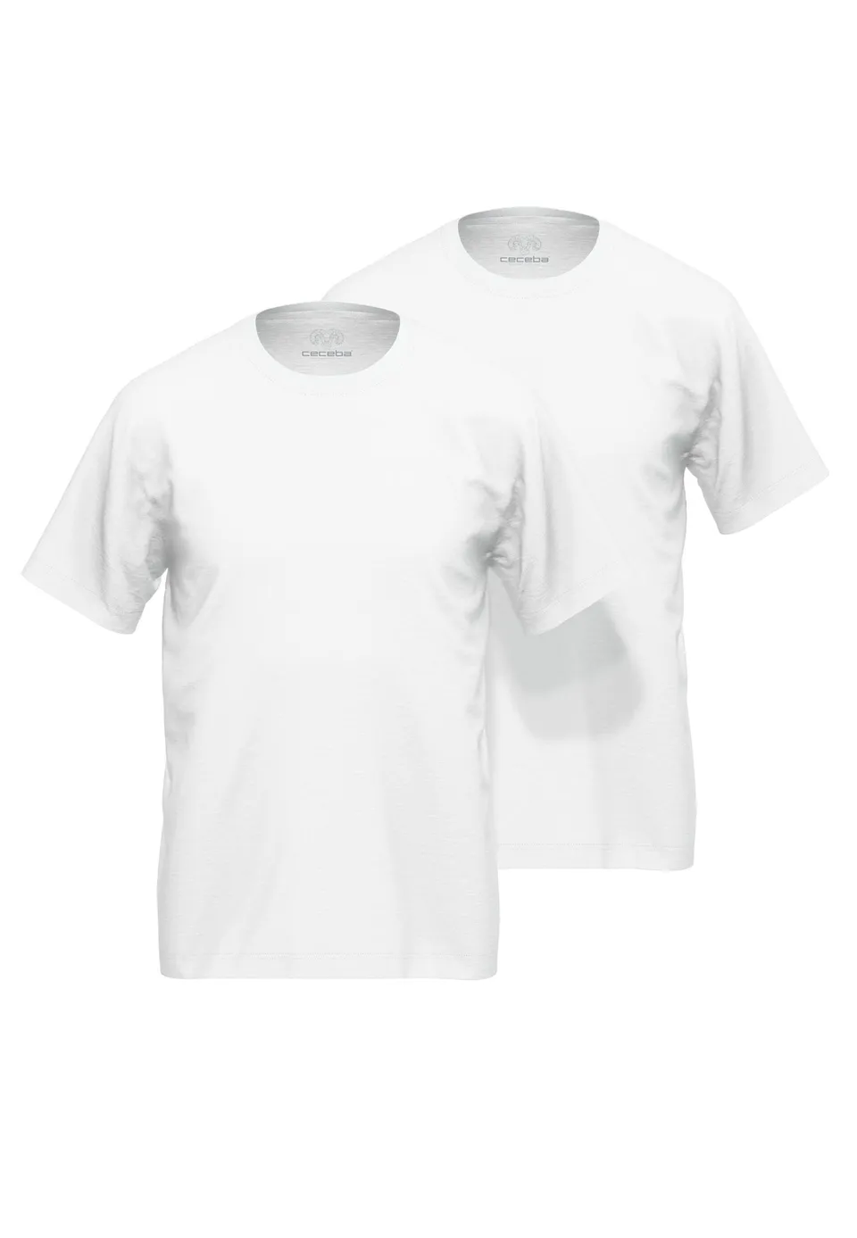 ceceba-herren-shirt-wei-uni-2er-pack-single-jersey-rundhals image 1